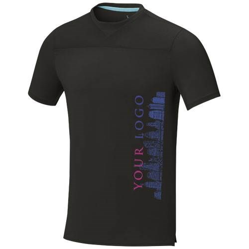 Obrázky: Pánske tričko cool fit ELEVATE Borax, čierne, XL, Obrázok 5