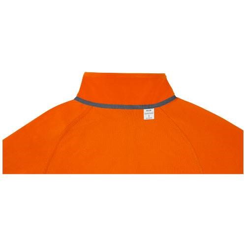 Obrázky: Zelus dámska flísová bunda ELEVATE oranžová XL, Obrázok 4