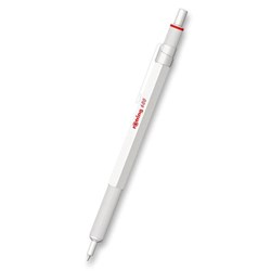 Obrázky: Guličkové pero ROTRING 600 Pearl White (M, black)