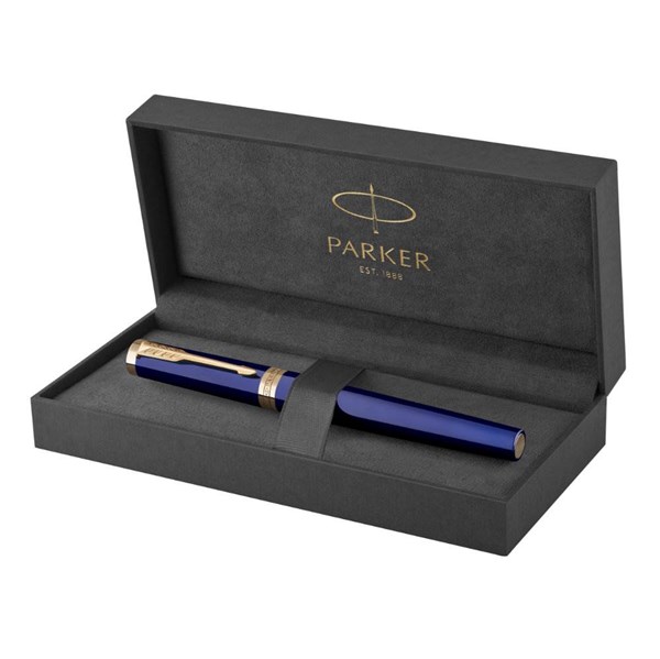 Obrázky: PARKER Ingenuity Dark Blue GT,plniace pero, hrot F, Obrázok 4