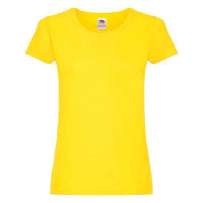 Obrázky: Dámske tričko ORIGINAL 145, žlté XL