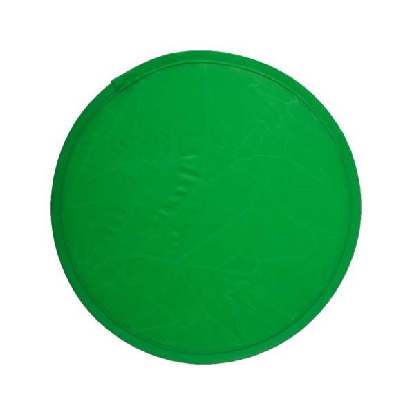 Obrázky: Skladací lietajúci tanier a puzdro z nylónu,zelená
