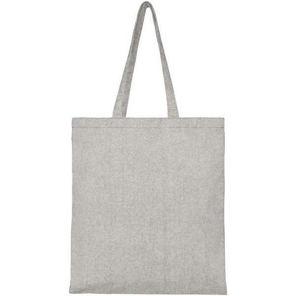 Obrázky: Šedá taška z recyklovanej  bavlny 150 g/m², Obrázok 4