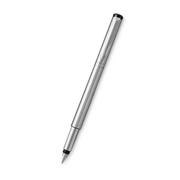 Obrázky: PARKER Vector Stainless Steel, plniace pero, F