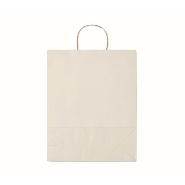 Obrázky: Papierová taška biela 32x12x40cm, skrútená rukoväť, Obrázok 3