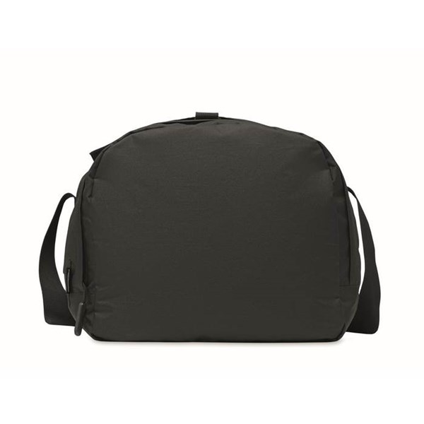 Obrázky: Veľká čierna športová taška z 300D RPET polyesteru, Obrázok 11
