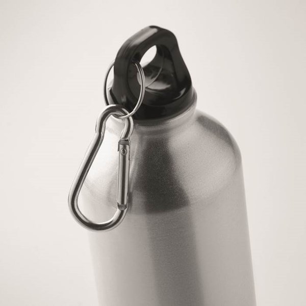 Obrázky: Mat.striebor. fľaša 500 ml z recyklovaného hliníka, Obrázok 3