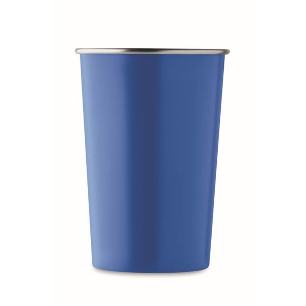 Obrázky: Kráľov.modrý hrnček z recyklovaného nerezu 300ml, Obrázok 2
