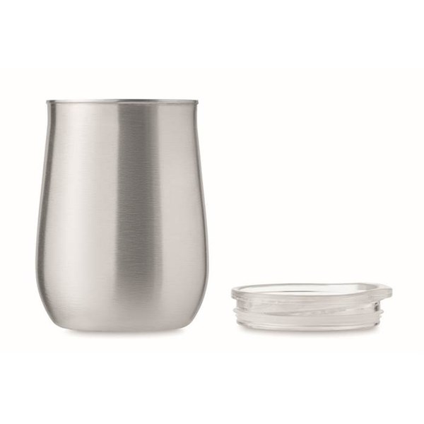 Obrázky: Mat.strieb.hrnček z rec.nerezu 500ml,posuv.viečko, Obrázok 5