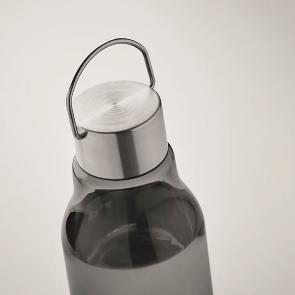 Obrázky: Šedá fľaša Tritan Renew™ 800 ml,viečko a úchyt, Obrázok 2