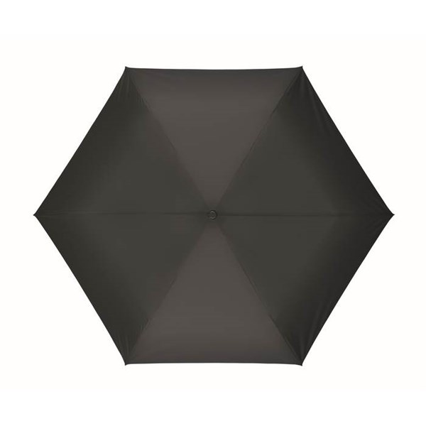 Obrázky: Čierny ultraľahký 3dielny skladací dáždnik, Obrázok 6