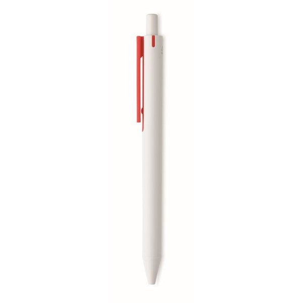Obrázky: Bielo-červené pero z recyklovaného ABS, Obrázok 4