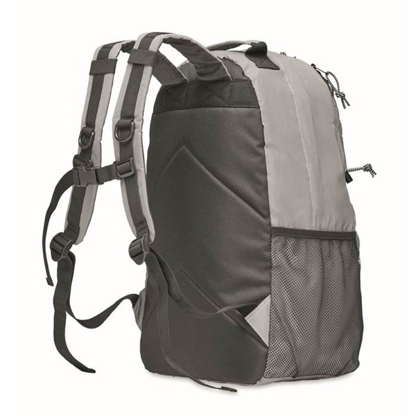 Obrázky: Reflexný ruksak s vreckom na notebook a šnúrkami, Obrázok 3