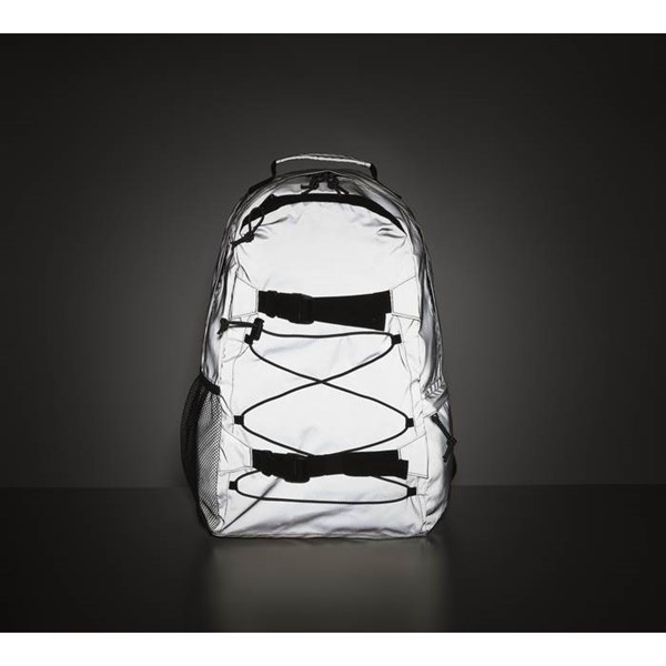 Obrázky: Reflexný ruksak s vreckom na notebook a šnúrkami, Obrázok 11
