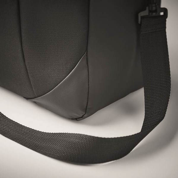 Obrázky: Čierna športový taška z 300D ripstop, Obrázok 8