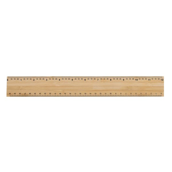 Obrázky: Obojstranné bambusové pravítko Timberson 30cm, Obrázok 2
