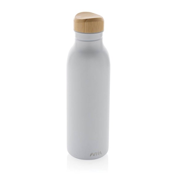 Obrázky: Biela fľaša Avira Alcor 0,6 l z rec. hliníka