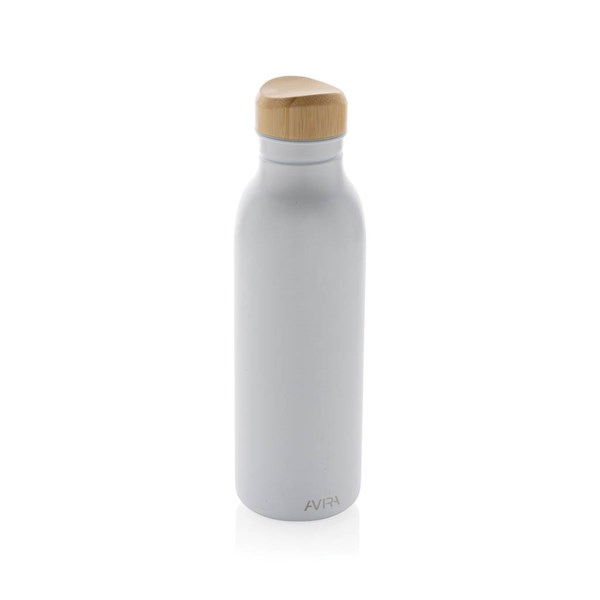 Obrázky: Biela fľaša Avira Alcor 0,6 l z rec. hliníka, Obrázok 9