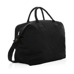 Obrázky: Víkendová taška Kezar z recykl. bavlny, čierna