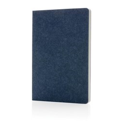 Obrázky: Modrý zápisník Phrase A5, GRS recyklovaná plsť