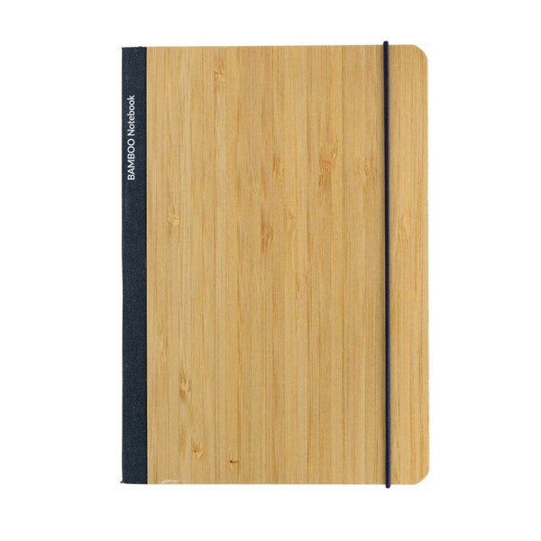 Obrázky: Modrý zápisník Scribe A5,mäkký bambusový obal, Obrázok 4