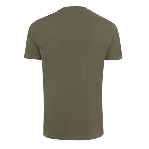 Obrázky: Unisex tričko Bryce, rec.bavlna, khaki L, Obrázok 2