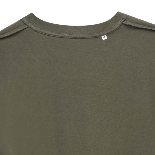 Obrázky: Unisex tričko Bryce, rec.bavlna, khaki XXL, Obrázok 3