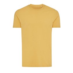 Obrázky: Unisex tričko Bryce, rec.bavlna, okrovo žlté L