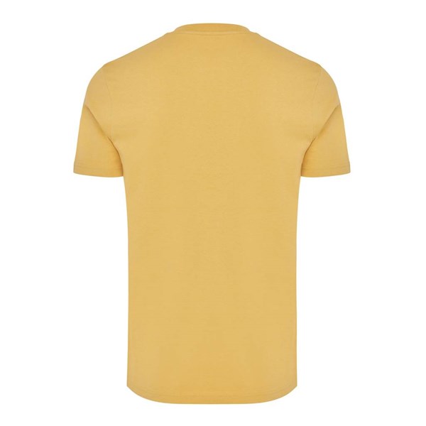 Obrázky: Unisex tričko Bryce, rec.bavlna, okrovo žlté L, Obrázok 2