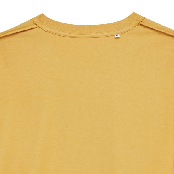 Obrázky: Unisex tričko Bryce, rec.bavlna, okrovo žlté L, Obrázok 3