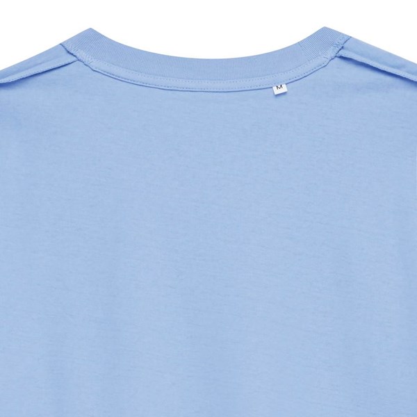 Obrázky: Unisex tričko Bryce, rec.bavlna, nebesky modré L, Obrázok 3