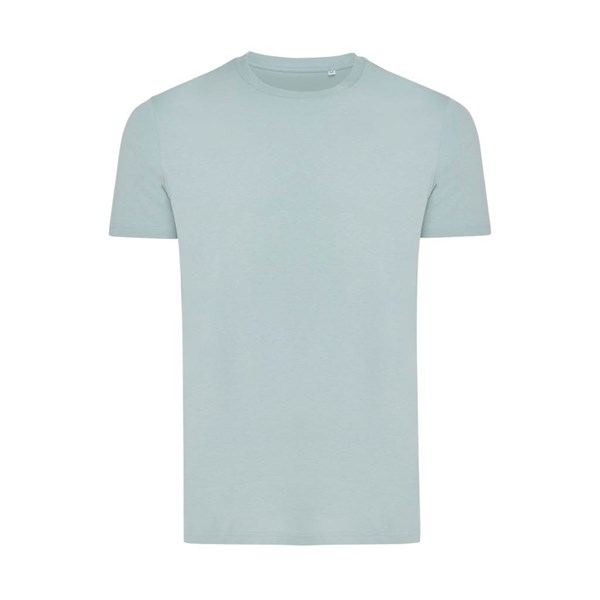Obrázky: Unisex tričko Bryce, rec.bavlna, ledově zelené L, Obrázok 5
