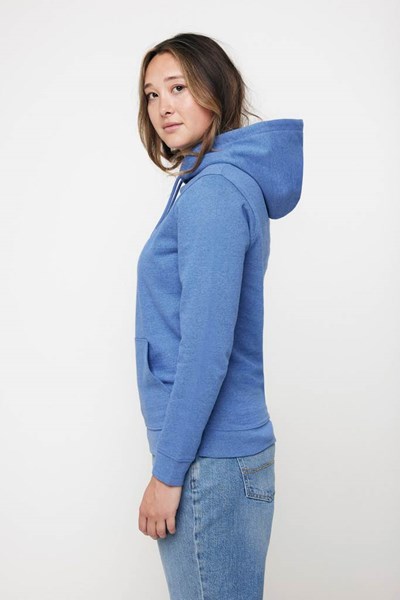 Obrázky: Mikina Torres,kapucňa, recykl. bavlna, sv.modrá XL, Obrázok 11