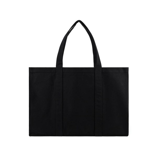 Obrázky: Čierna maxi taška VINGA Hilo, recykl. bavlna, Obrázok 5