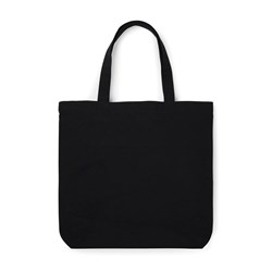 Obrázky: Čierna priestorná taška VINGA Hilo, recykl. bavlna