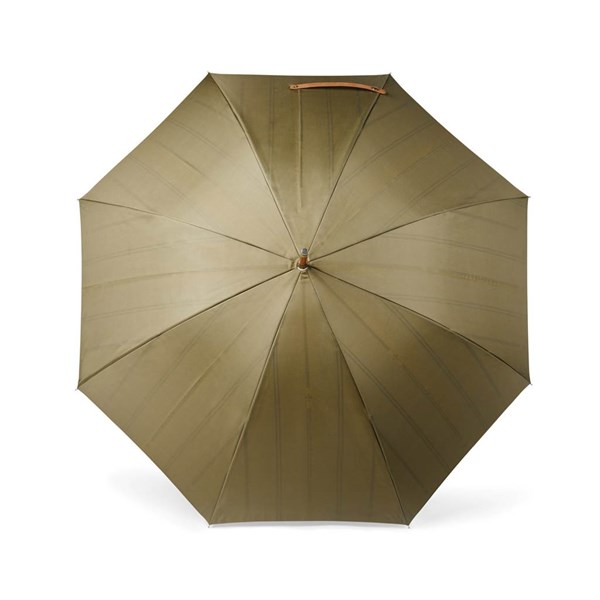 Obrázky: Khaki dvojvrstvový dáždnik VINGA Bosler z RPET, Obrázok 2