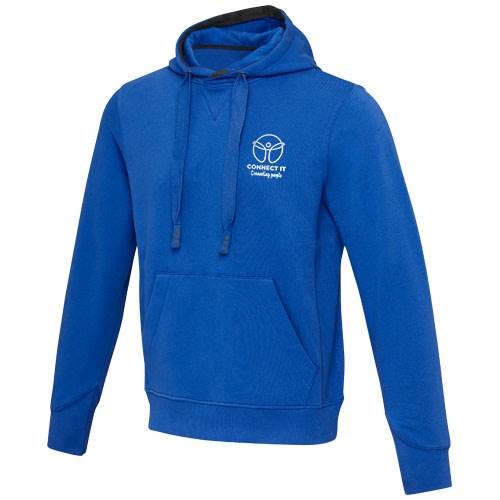 Obrázky: Modrá unisex mikina,kapucňa, Laguna ELEVATE XXXL, Obrázok 8
