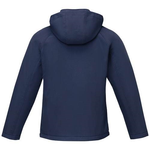 Obrázky: Pán.nám.modrá zateplená softshell. bunda Notus S, Obrázok 2