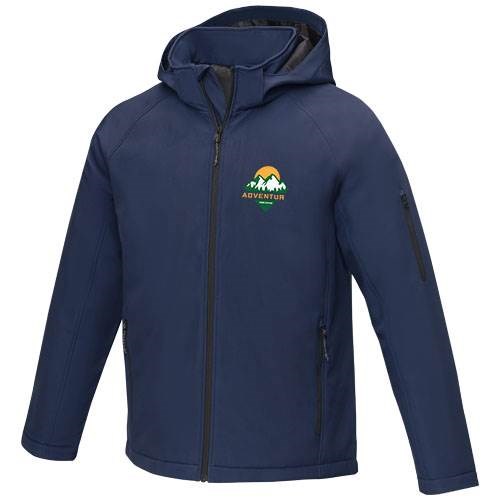 Obrázky: Pán.nám.modrá zateplená softshell. bunda Notus L, Obrázok 5