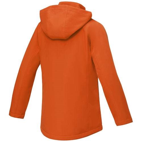 Obrázky: Dám.oranžová zateplená softshellová bunda Notus L, Obrázok 3