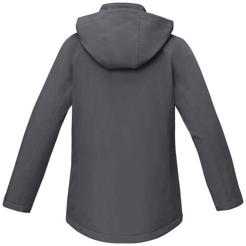 Obrázky: Dám. tmav.šedá zateplená softshell. bunda Notus XS, Obrázok 2