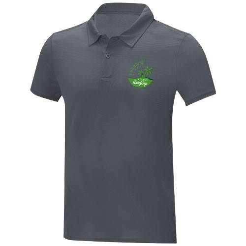 Obrázky: Deimos pán.polo cool fit ELEVATE tm. šedá 5XL, Obrázok 9