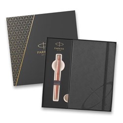 Obrázky: GP PARKER Jotter XL Pink Gold PGT+ šedý zápisník