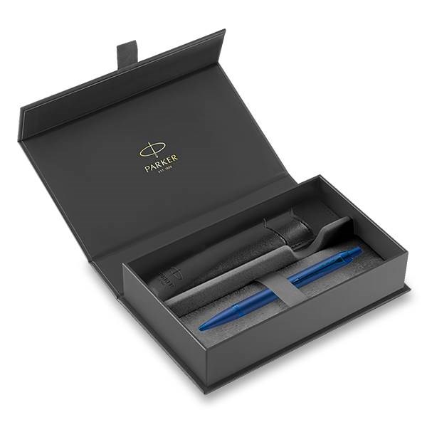 Obrázky: GP PARKER IM Blue Monochrome + PU puzdro
