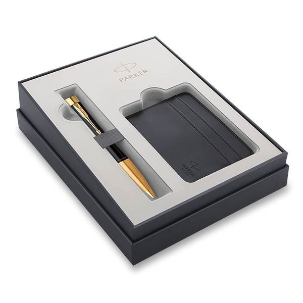 Obrázky: GP PARKER Urban Muted Black GT + puzdro na karty