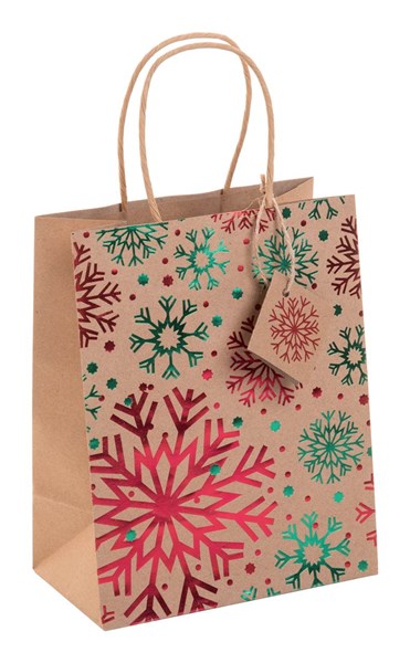 Obrázky: Vianočná darčeková  taška, malá, 18 x 23 x 10,5 cm, Obrázok 1