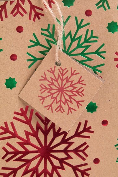 Obrázky: Vianočná darčeková  taška, malá, 18 x 23 x 10,5 cm, Obrázok 5