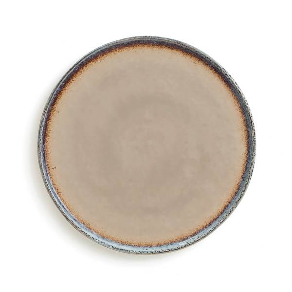 Obrázky: Béžový kameninový tanier 26,5 cm, sada 2 ks, Obrázok 3