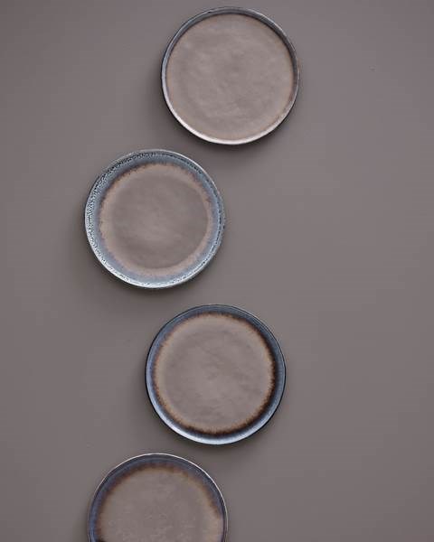 Obrázky: Béžový kameninový tanier 26,5 cm, sada 2 ks, Obrázok 5