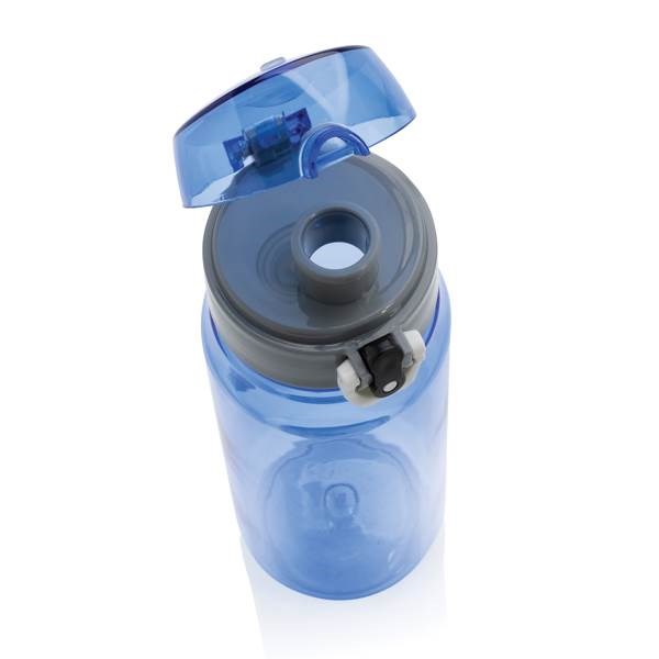 Obrázky: Modrá uzamykateľná fľaša na vodu Yide 600ml RPET, Obrázok 5